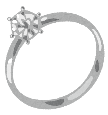 プラチナの指輪